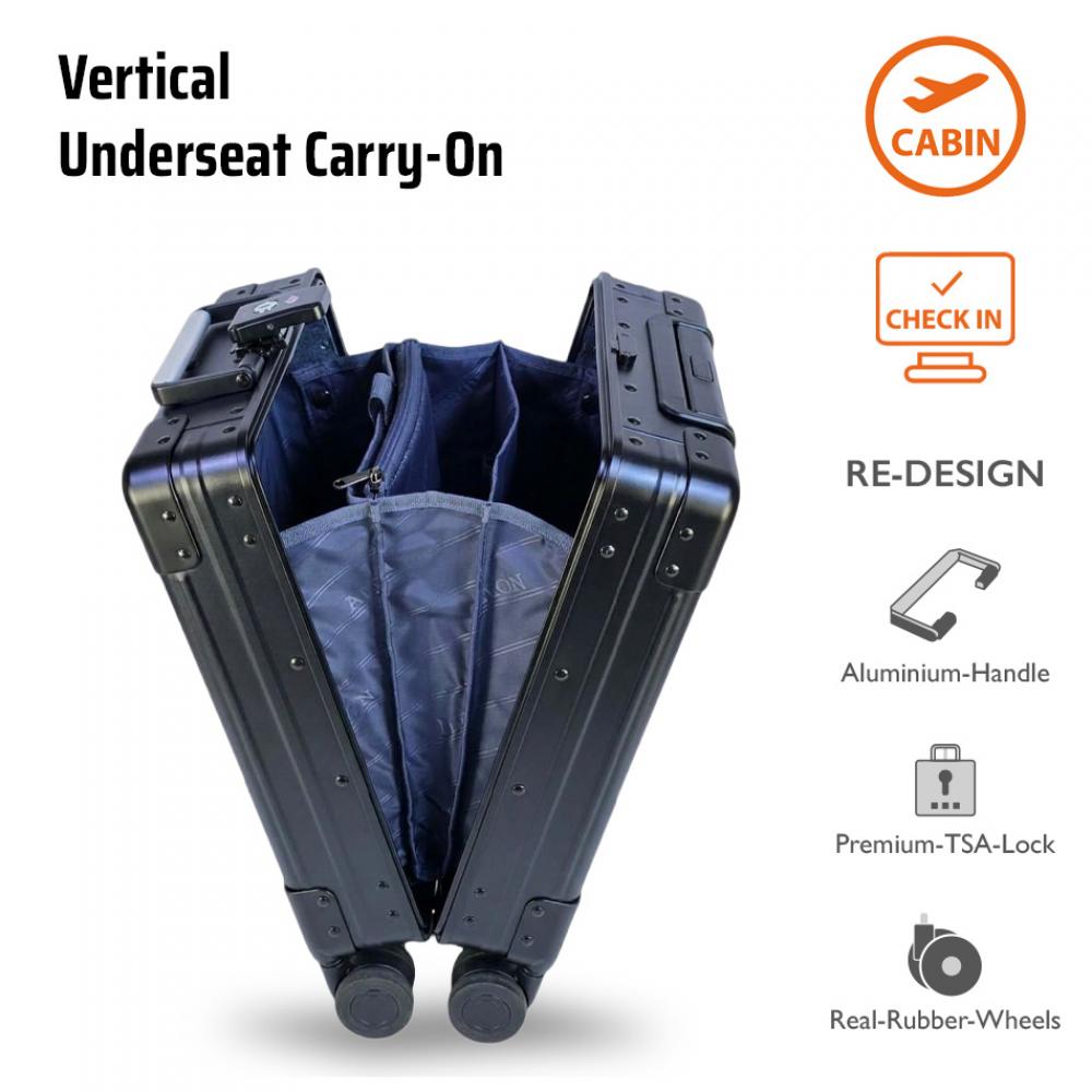 1755 Vertical Underseat Carry-On Onyx